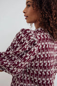Load image into Gallery viewer, SHELLY BLOUSE DUSTY MAHOGANY
