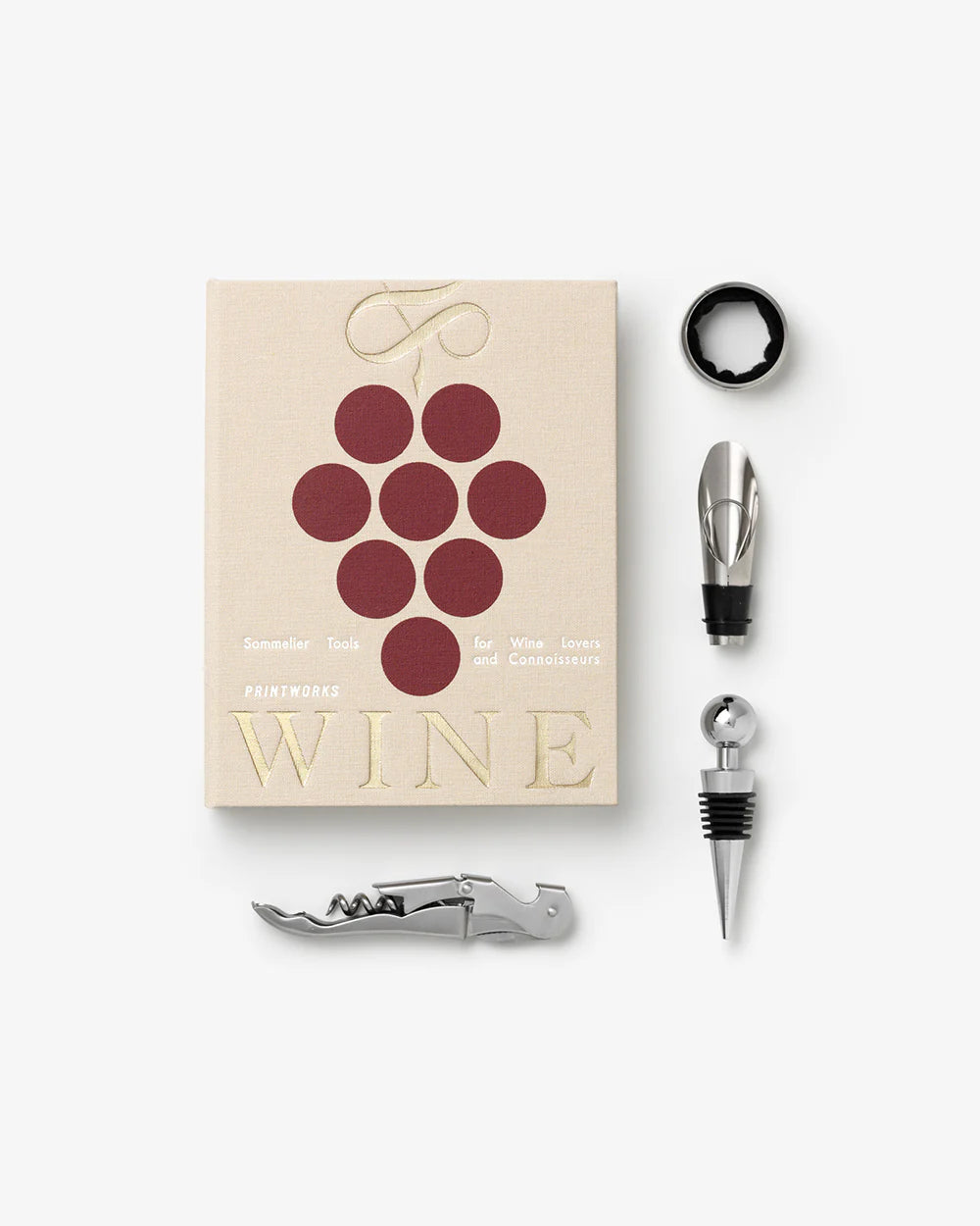 The Essentials - Wine Tools, Beige 🍇