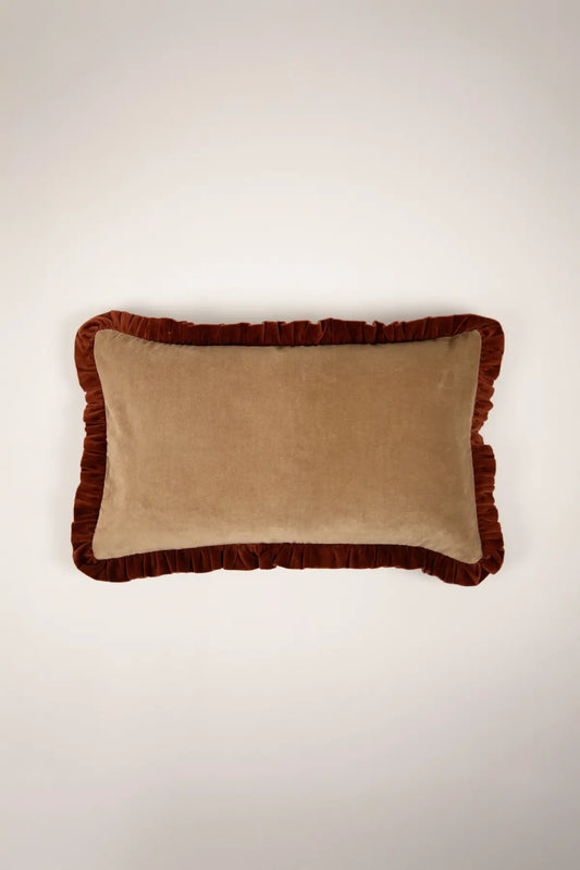 Doris beige/rost 30×50