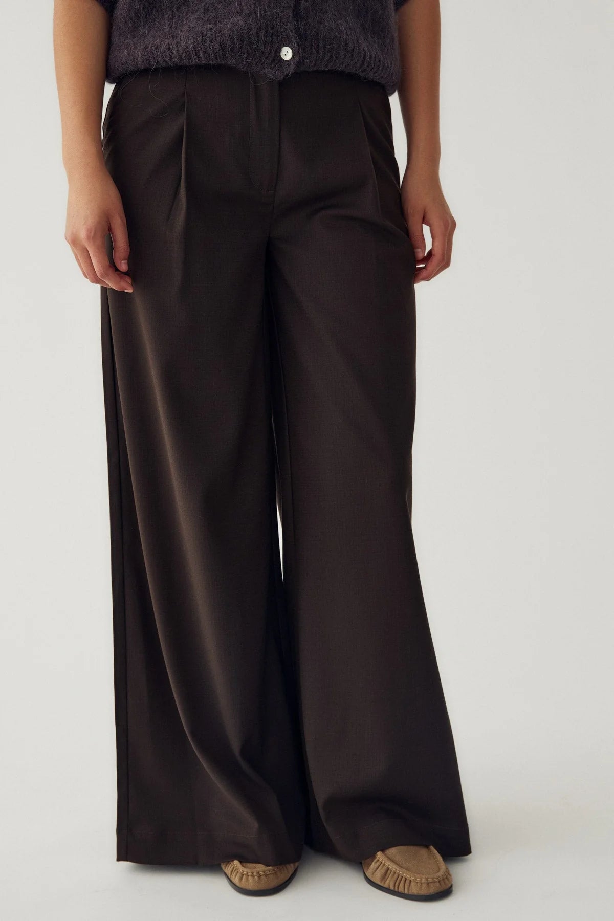 Kazia Pants Chocolate