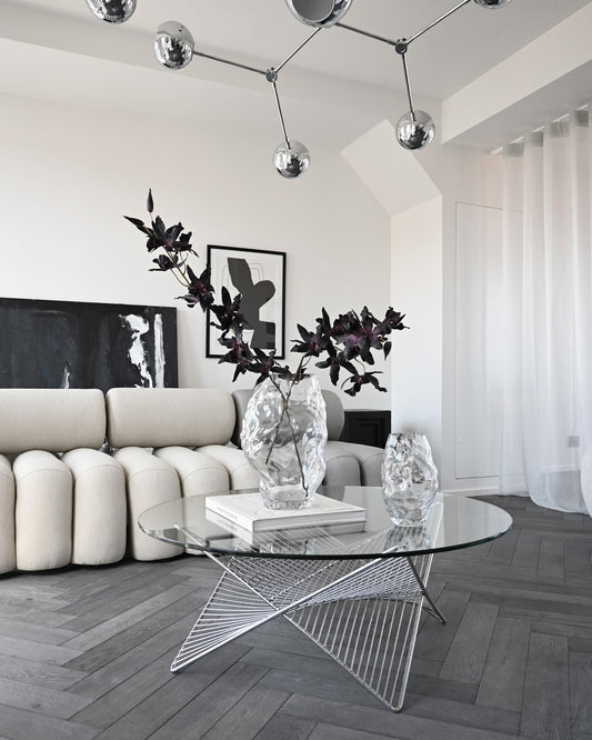 Katachi Vase, Medio - Clear