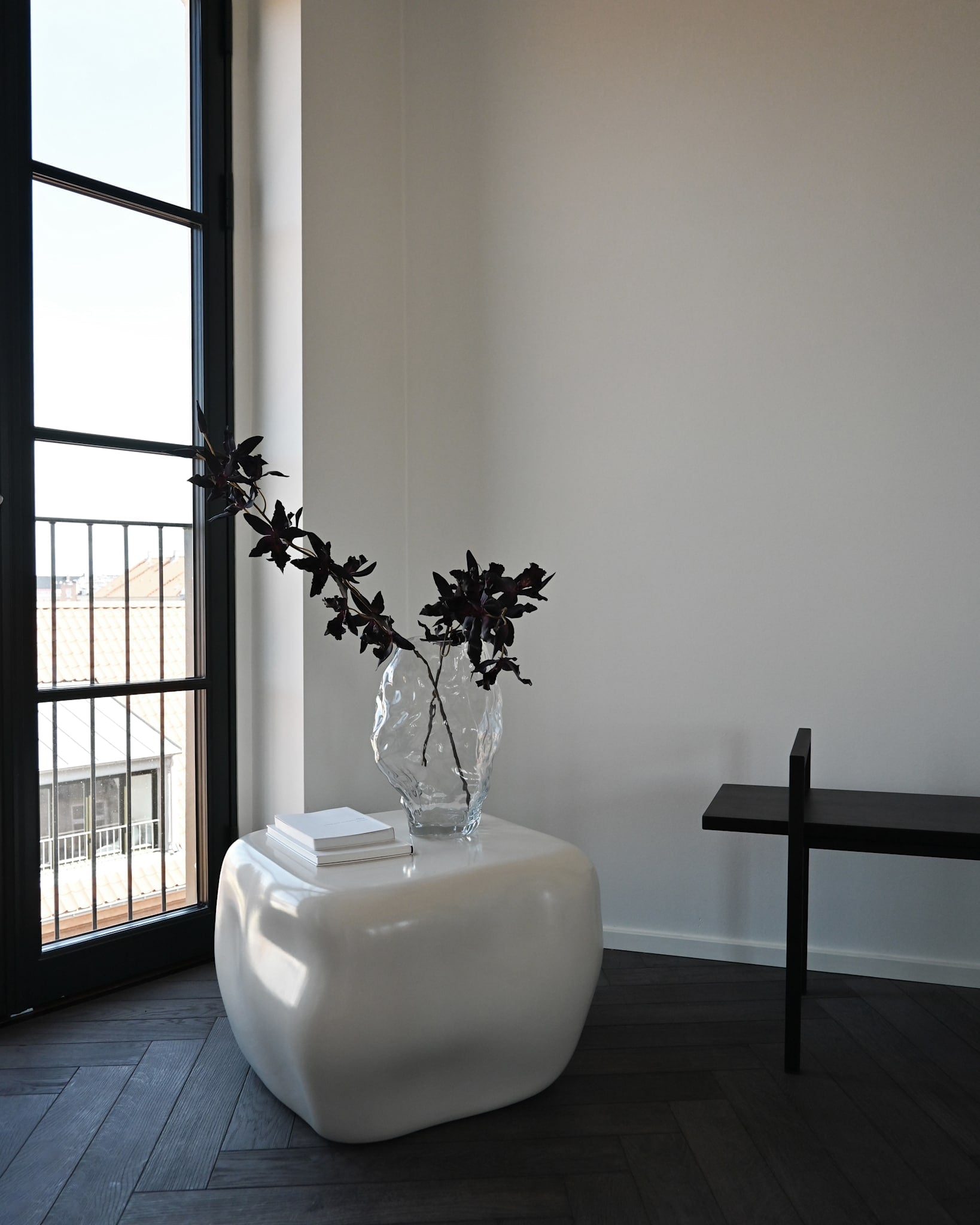 Katachi Vase, Medio - Clear