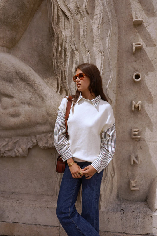 Dina Vest blouse
