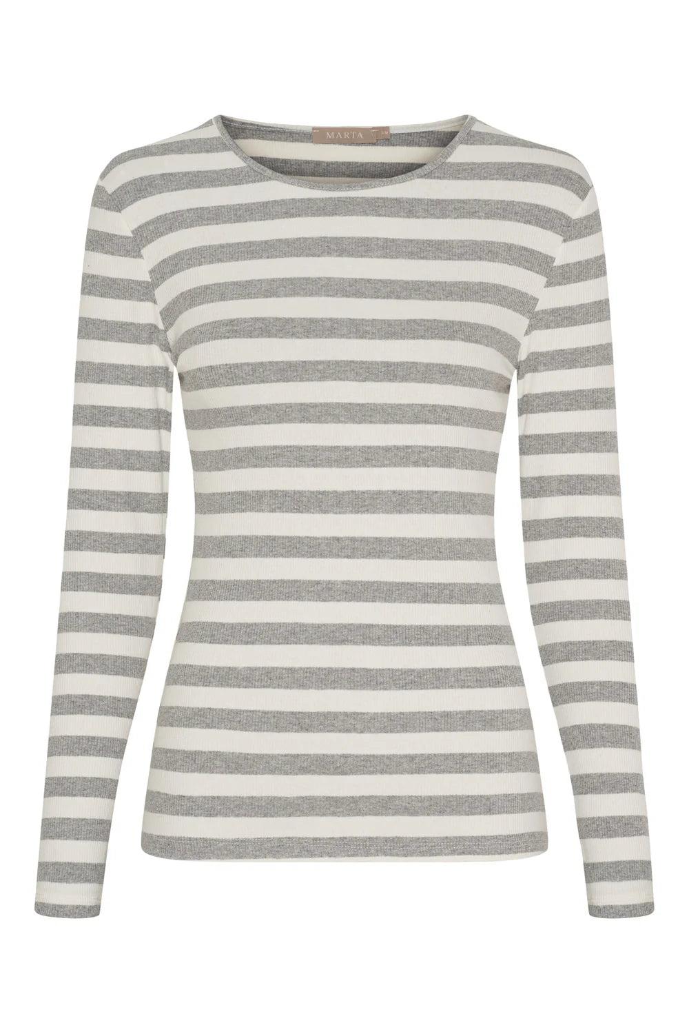 Begonia Ls tee Grey Melange