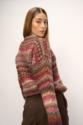 Load image into Gallery viewer, Gio knit sweater Rust mix
