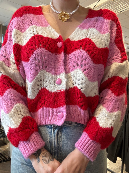 Cotton candy  röd/rosa