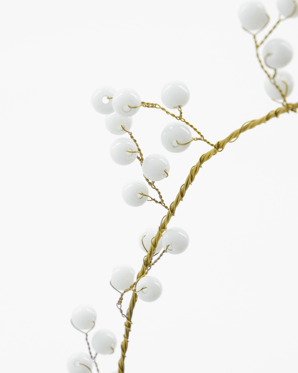 Christmas
Ornament,HDBird,White;Brass