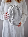 Load image into Gallery viewer, Bobby Vase, Silver, Stoneware
