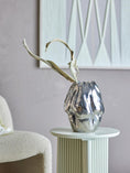 Load image into Gallery viewer, Bobby Vase, Silver, Stoneware
