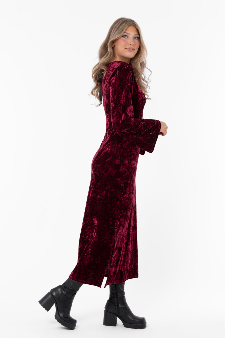 Valerie velvet dress