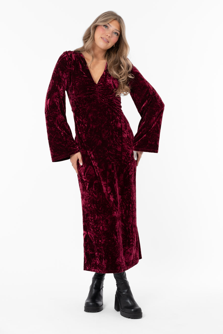 Valerie velvet dress