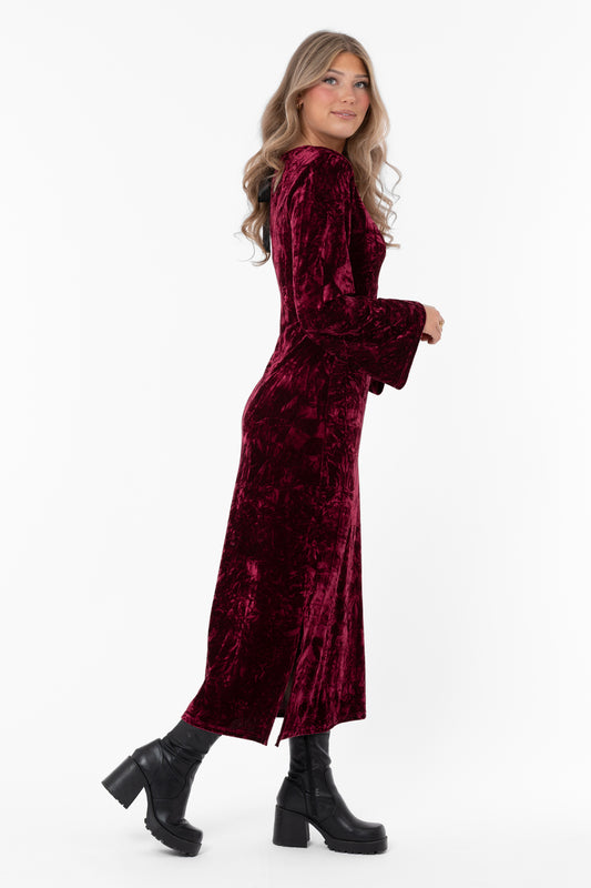 Valerie velvet dress