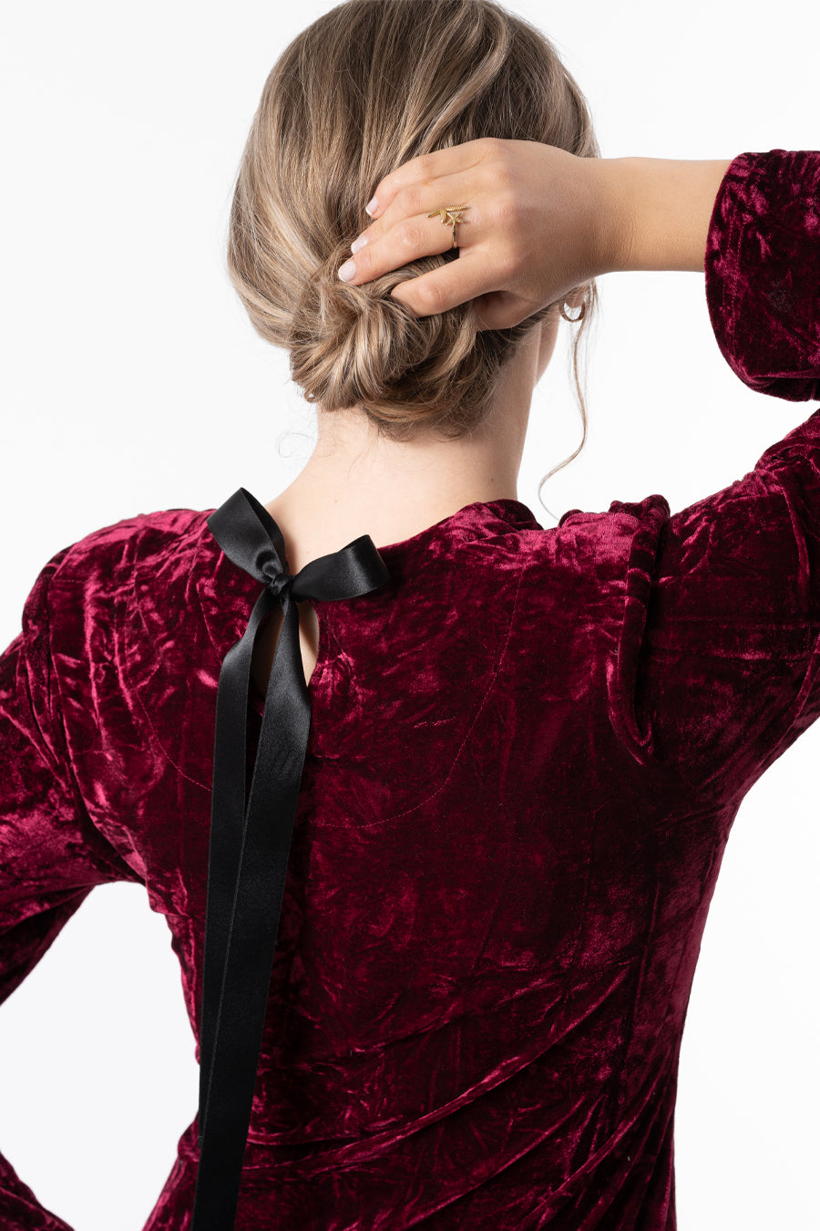 Valerie velvet dress