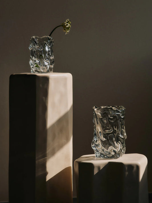Virelle Vase - H24 - Clear