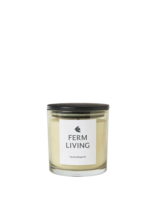 Ferm Living Scented Candle fig & Bergamot