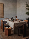 Load image into Gallery viewer, Baies Tablecloth -
Natural/Dark Chocolate
