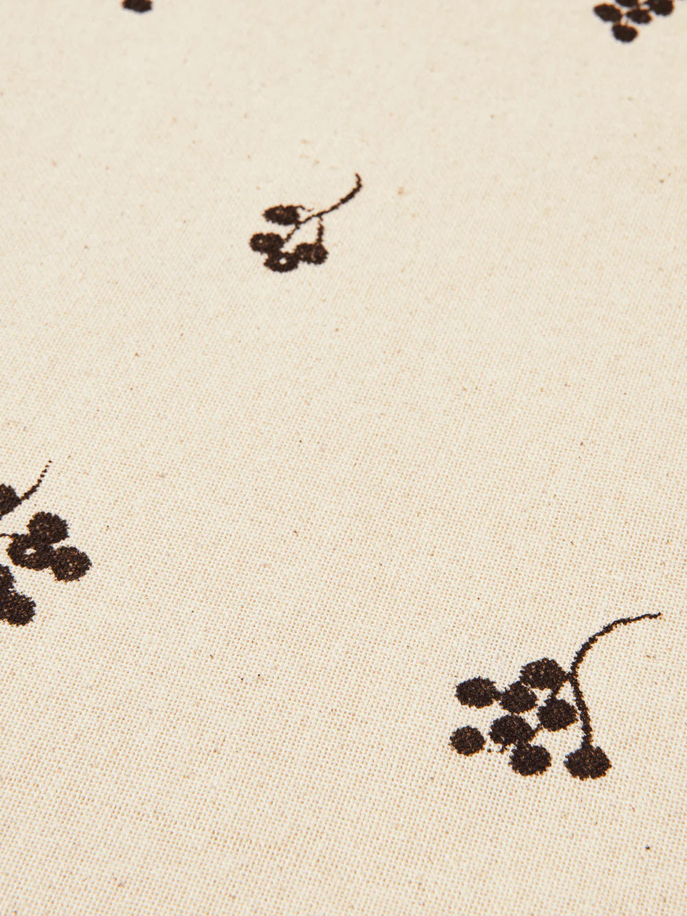 Baies Tablecloth -
Natural/Dark Chocolate