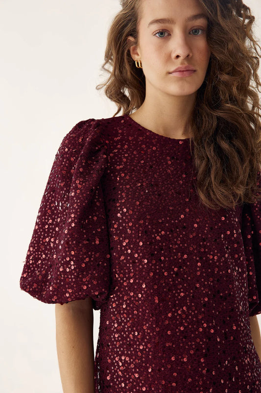 Pastis Short Dress Red