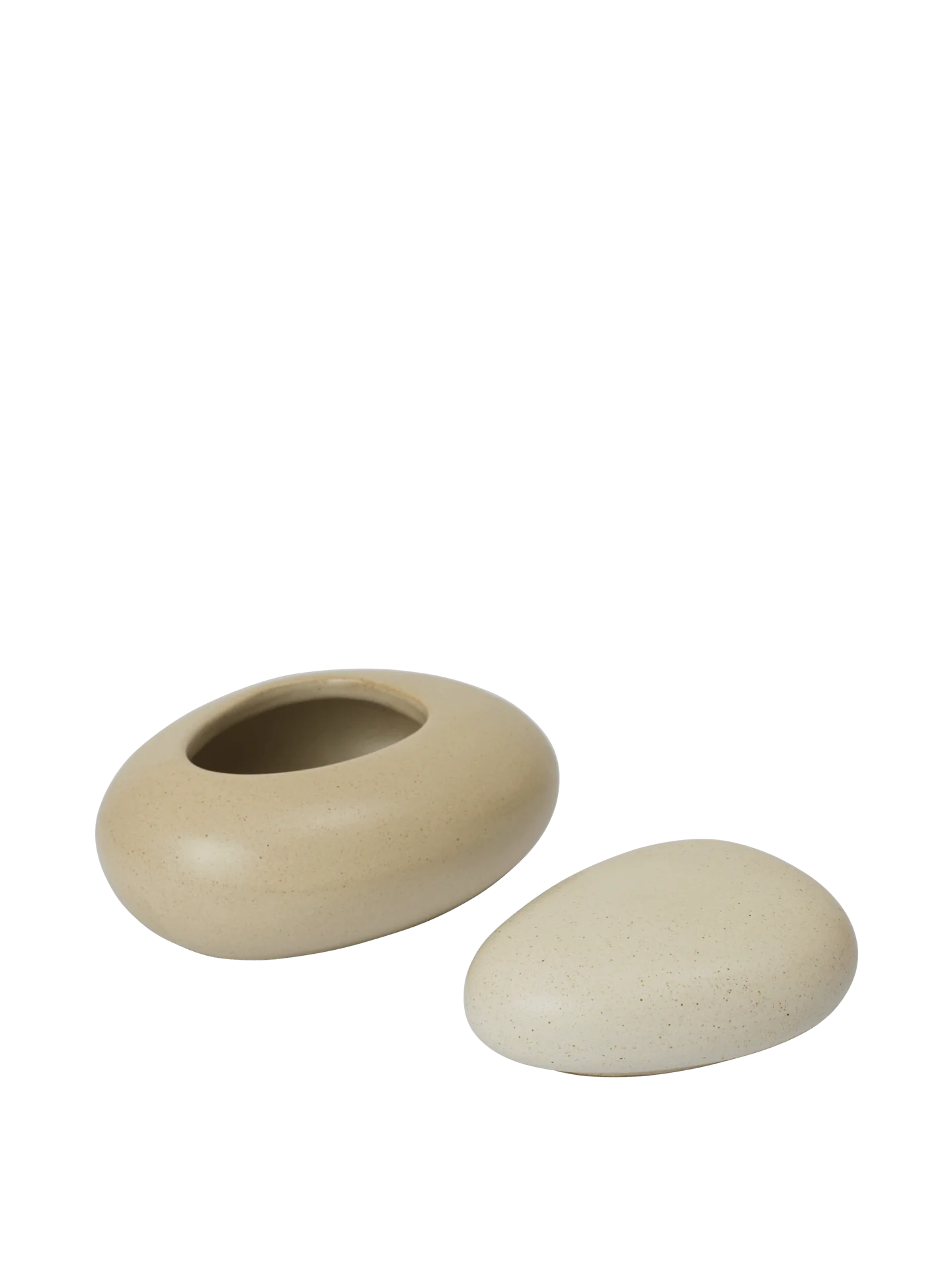 Pebble Box - Medium Sand/Cream