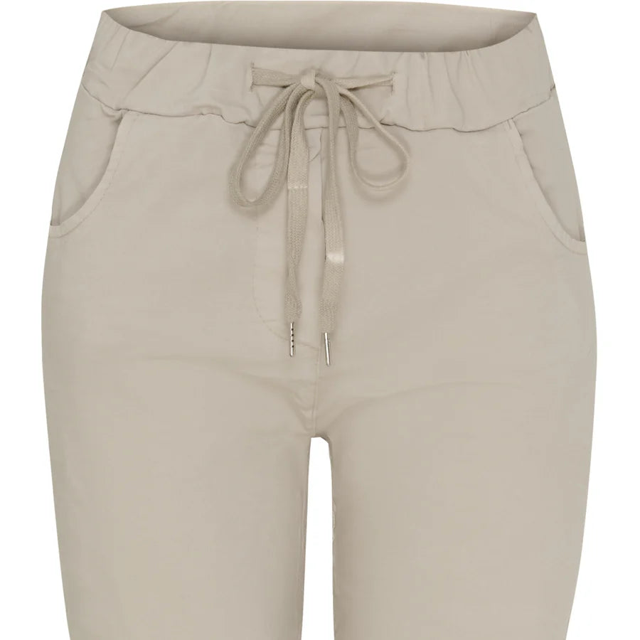 MdcKalie Pants Beige magisk stretchbyxa