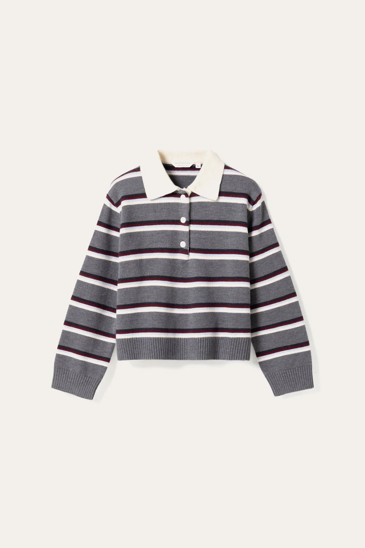 N-Merryl Knit Grey Stripe