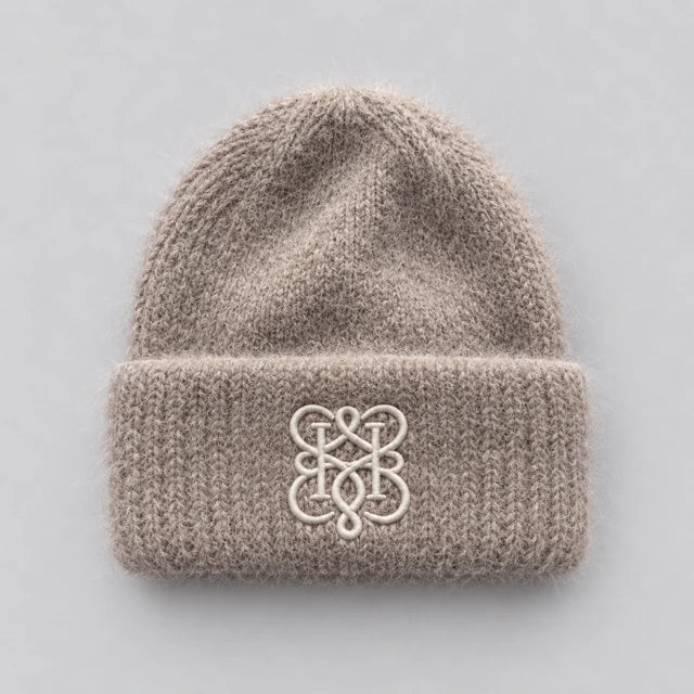 Aveline - Signature Beanie - Taupe