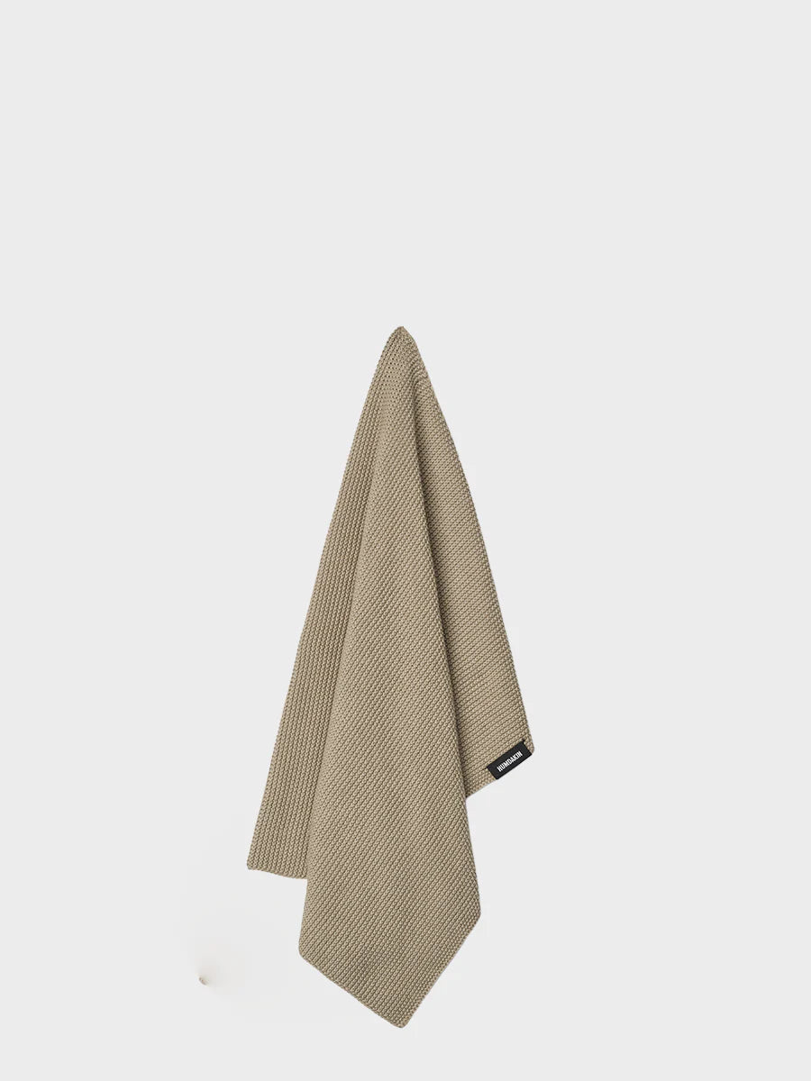 Knitted Kitchen Towel - Oak
