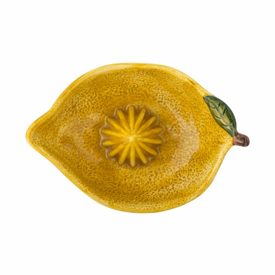 Limone Lemon Juicer, Yellow, Stoneware