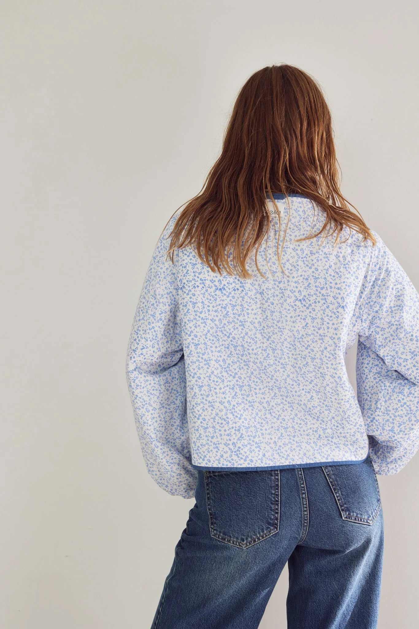 Jacket Calla Denim Print