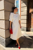 Load image into Gallery viewer, Reno Pastis Long Dress Cream
