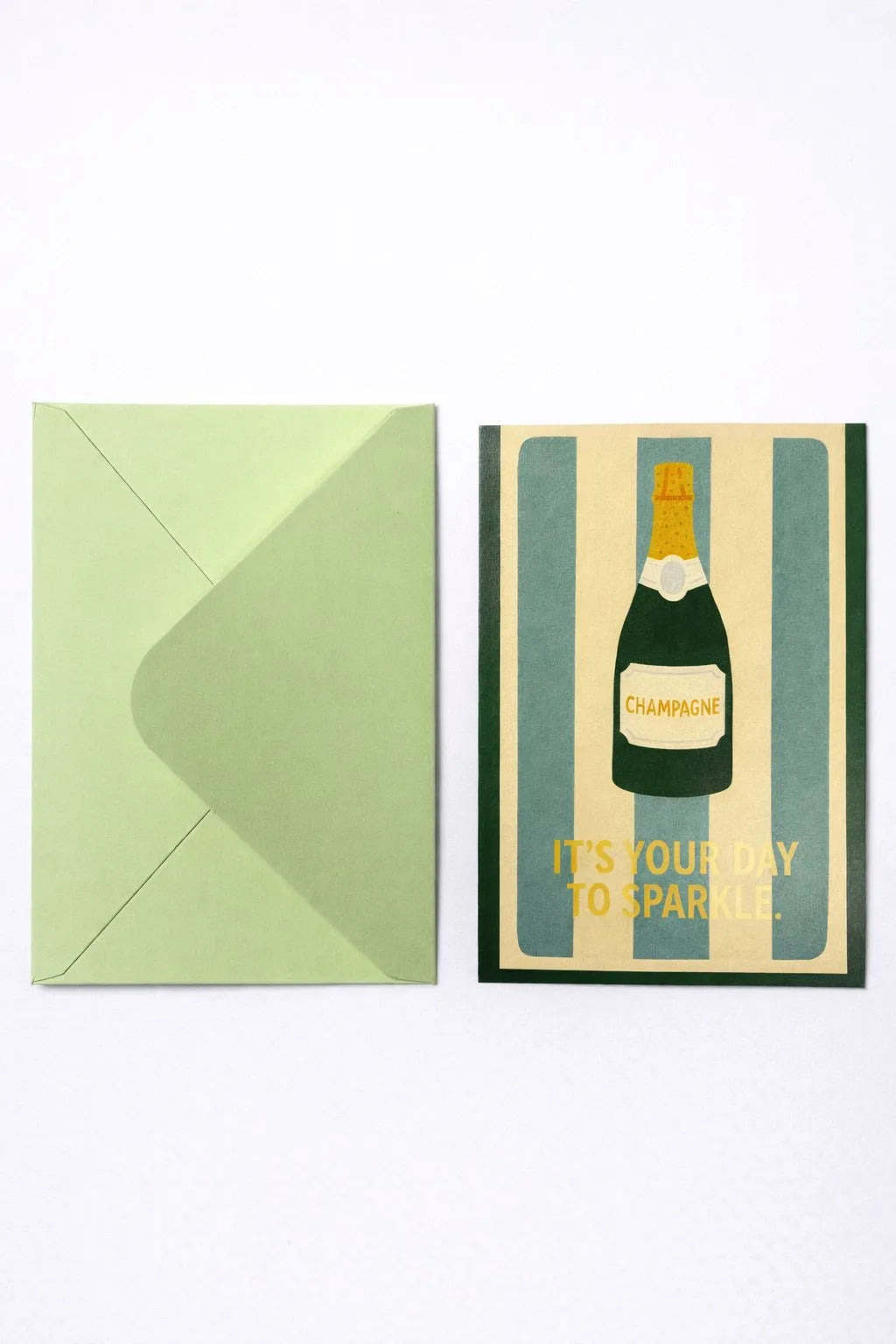 Kort sparkle + Kuvert