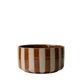 Load image into Gallery viewer, Line Bowl - stripe nougat
