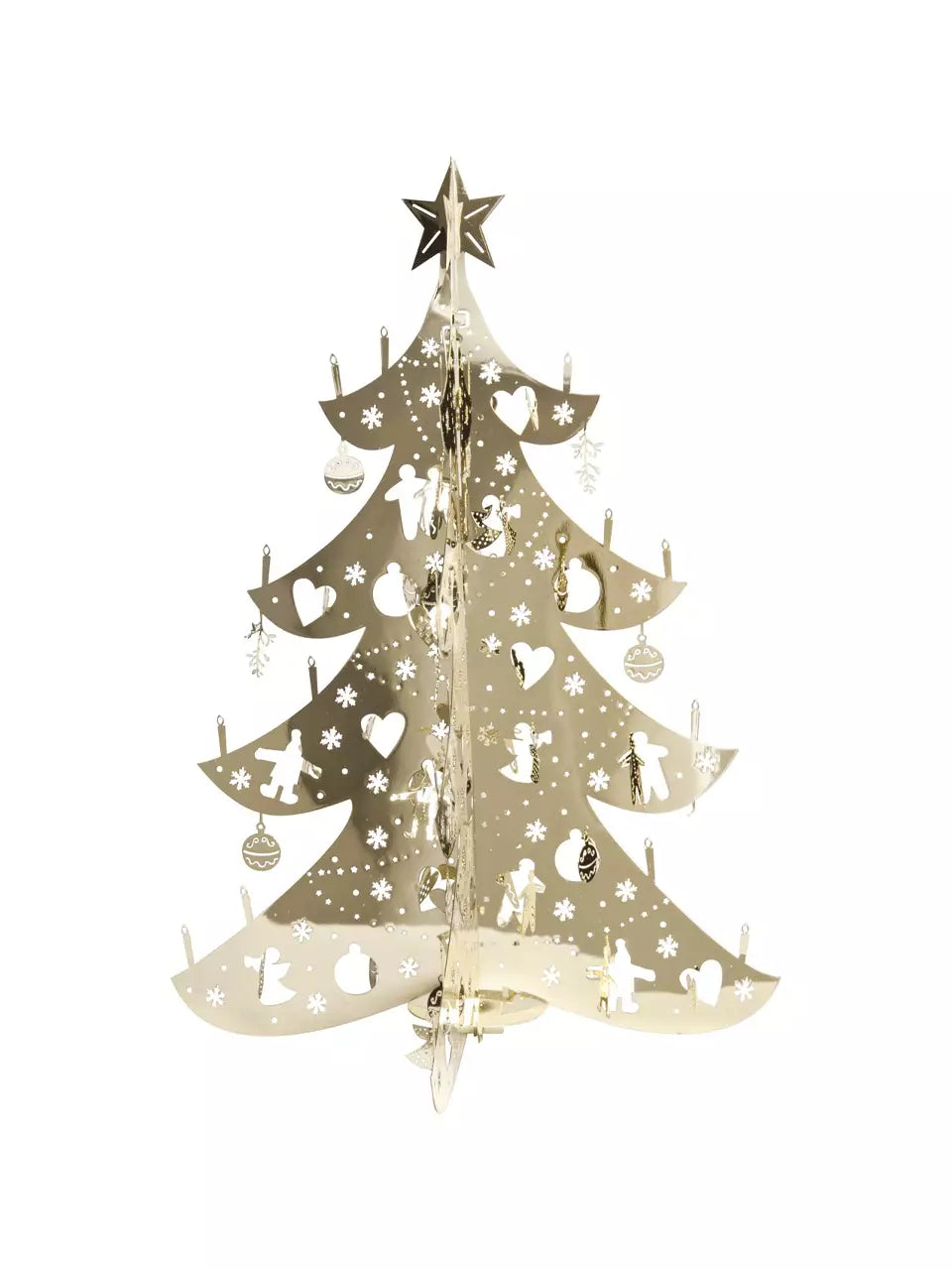 Xmas Tree Gold 12 cm