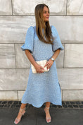 Load image into Gallery viewer, Reno Long Dress Light Blue
