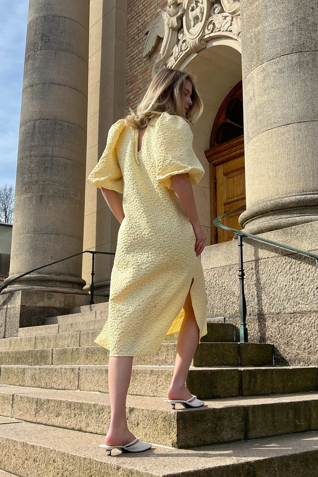 Reno dress Buttercup Yellow