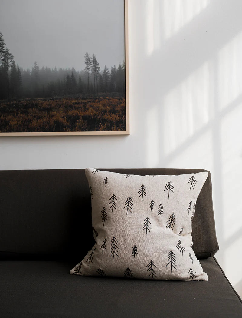 TALL BRODERAT KUDDFODRAL