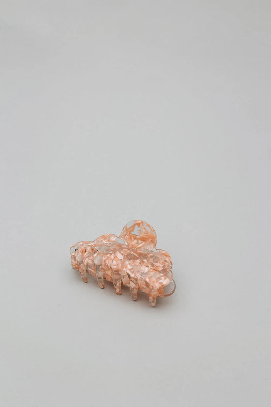 Hair clip flower cotton candy