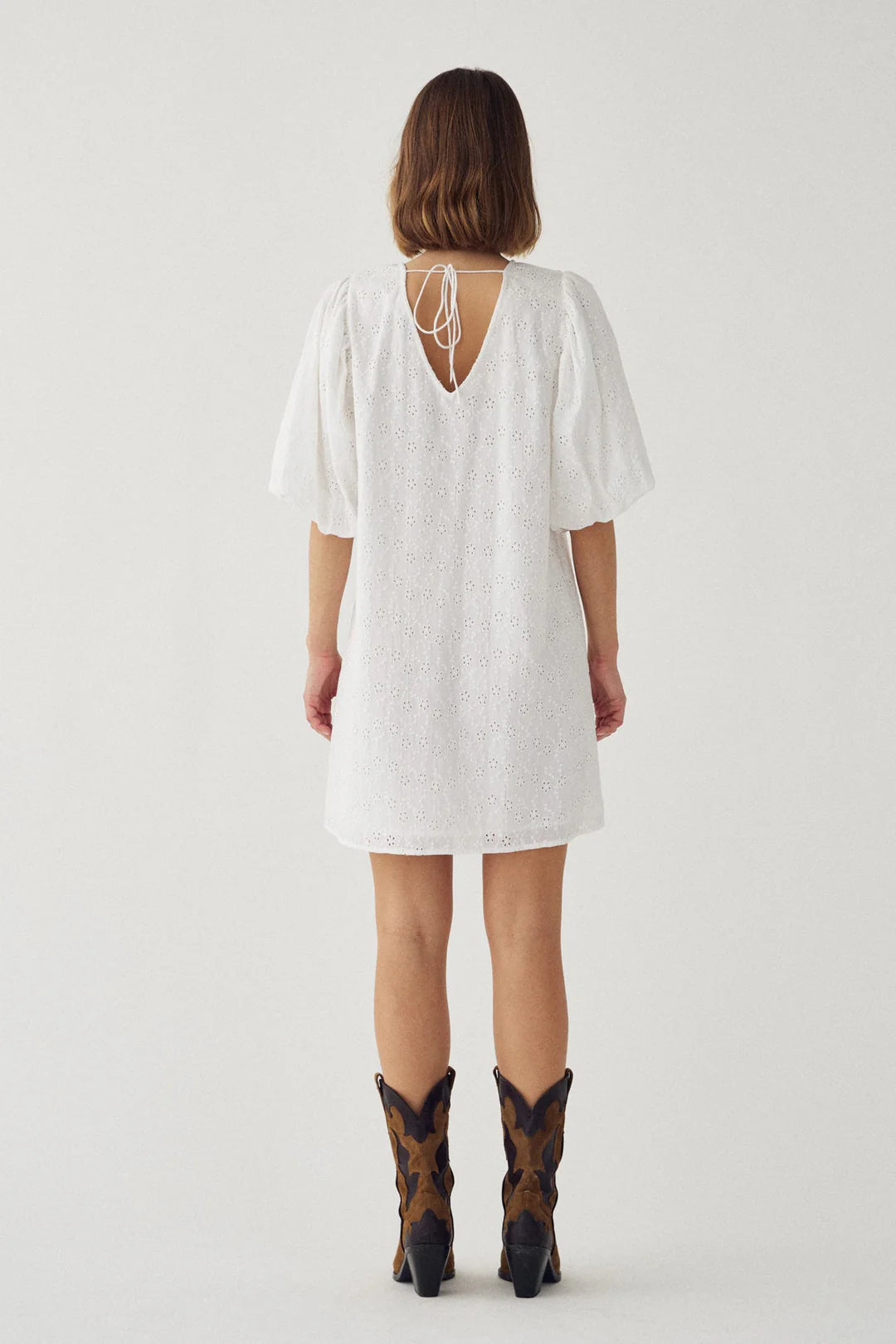 Pastis short dress white