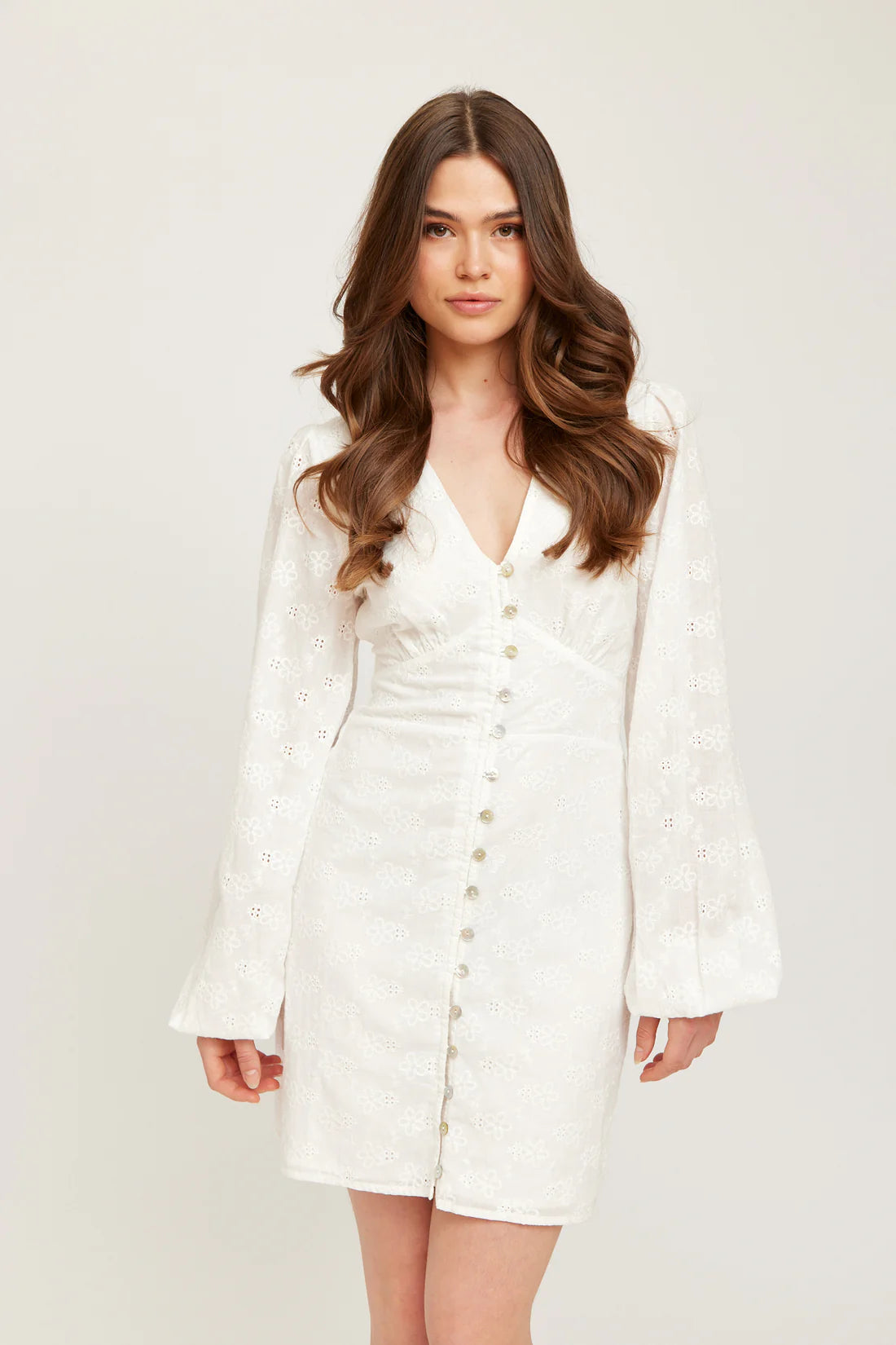 Empire dress white