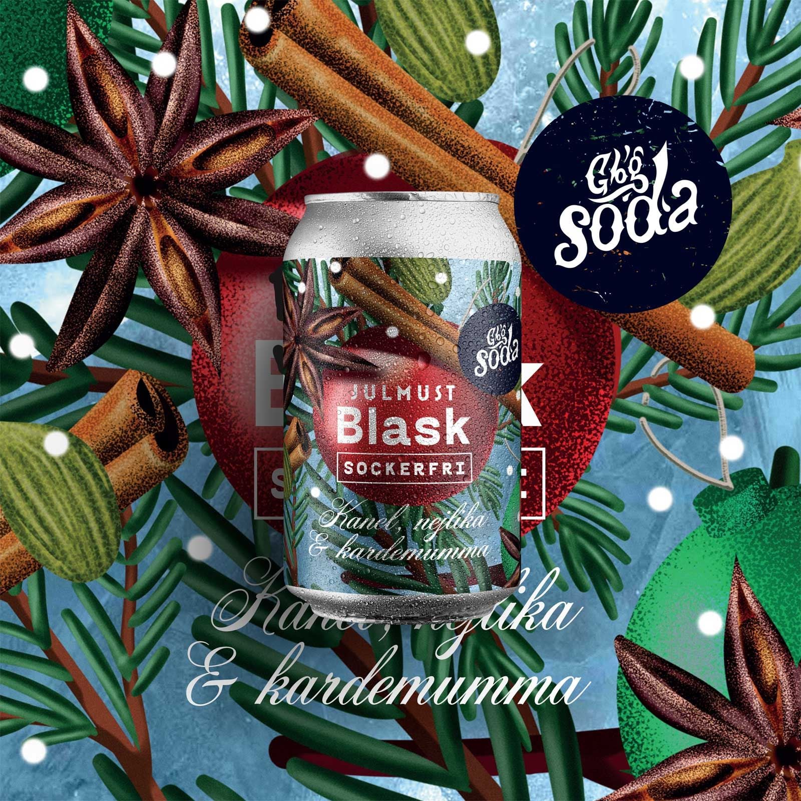 Blask Julmust sockerfri