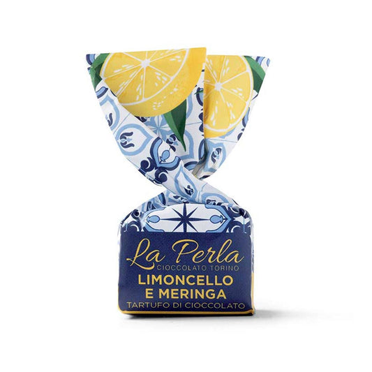 La Perla Vit chokladtryffel med limoncello & maräng