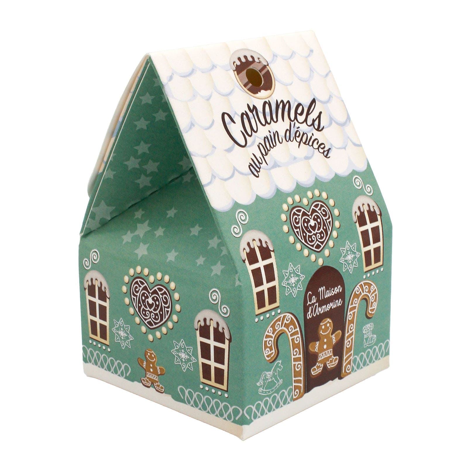 Juligt hus - Pepparkakssmörkolor