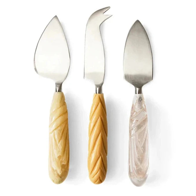 Cheese knives, cream