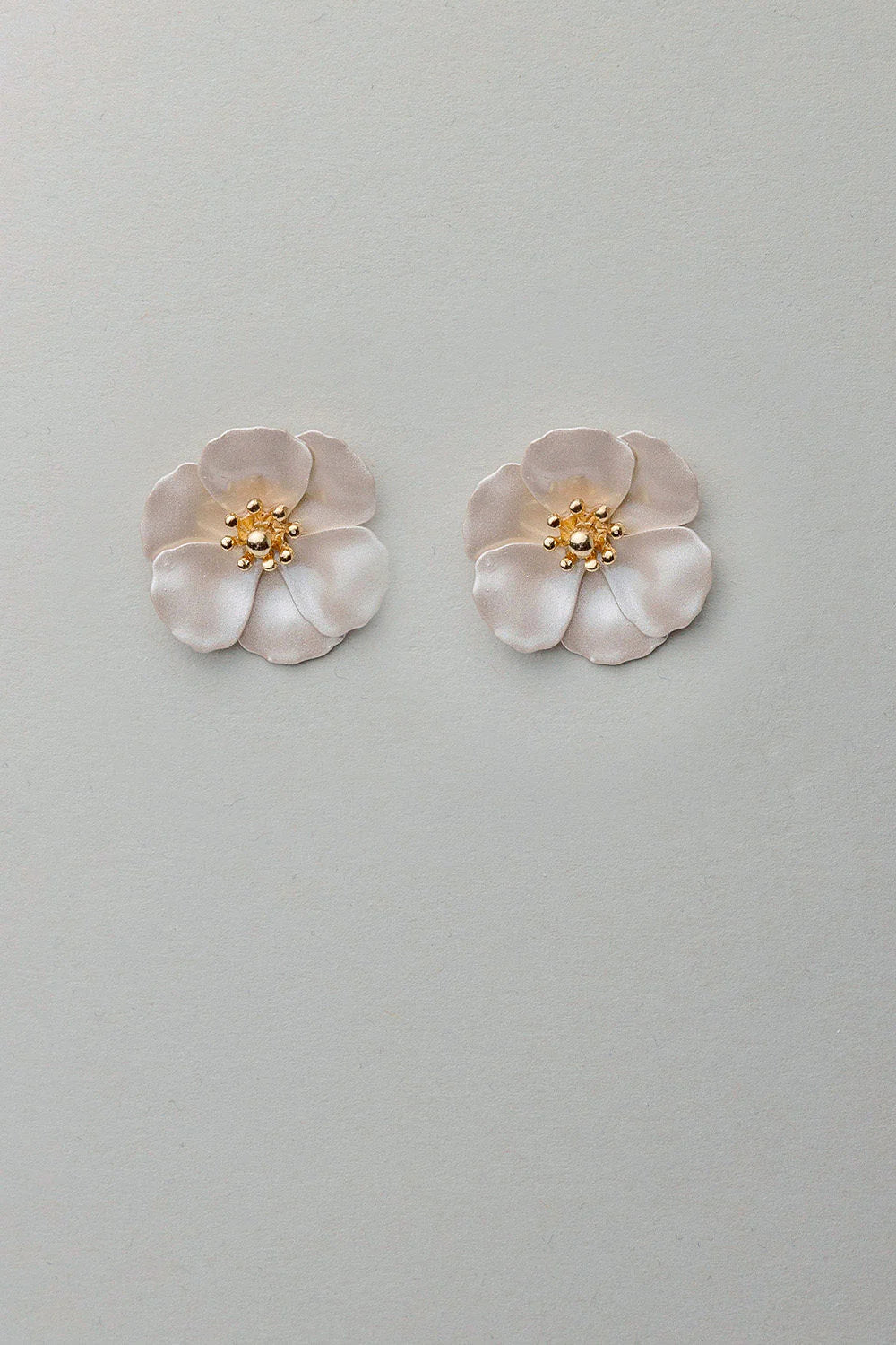 FLOWER SMALL PEARL BEIGE