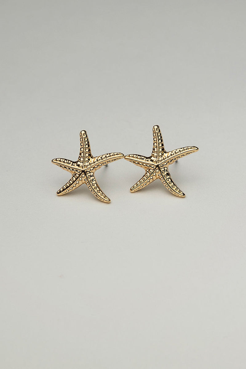 STARFISH STUDS GOLD