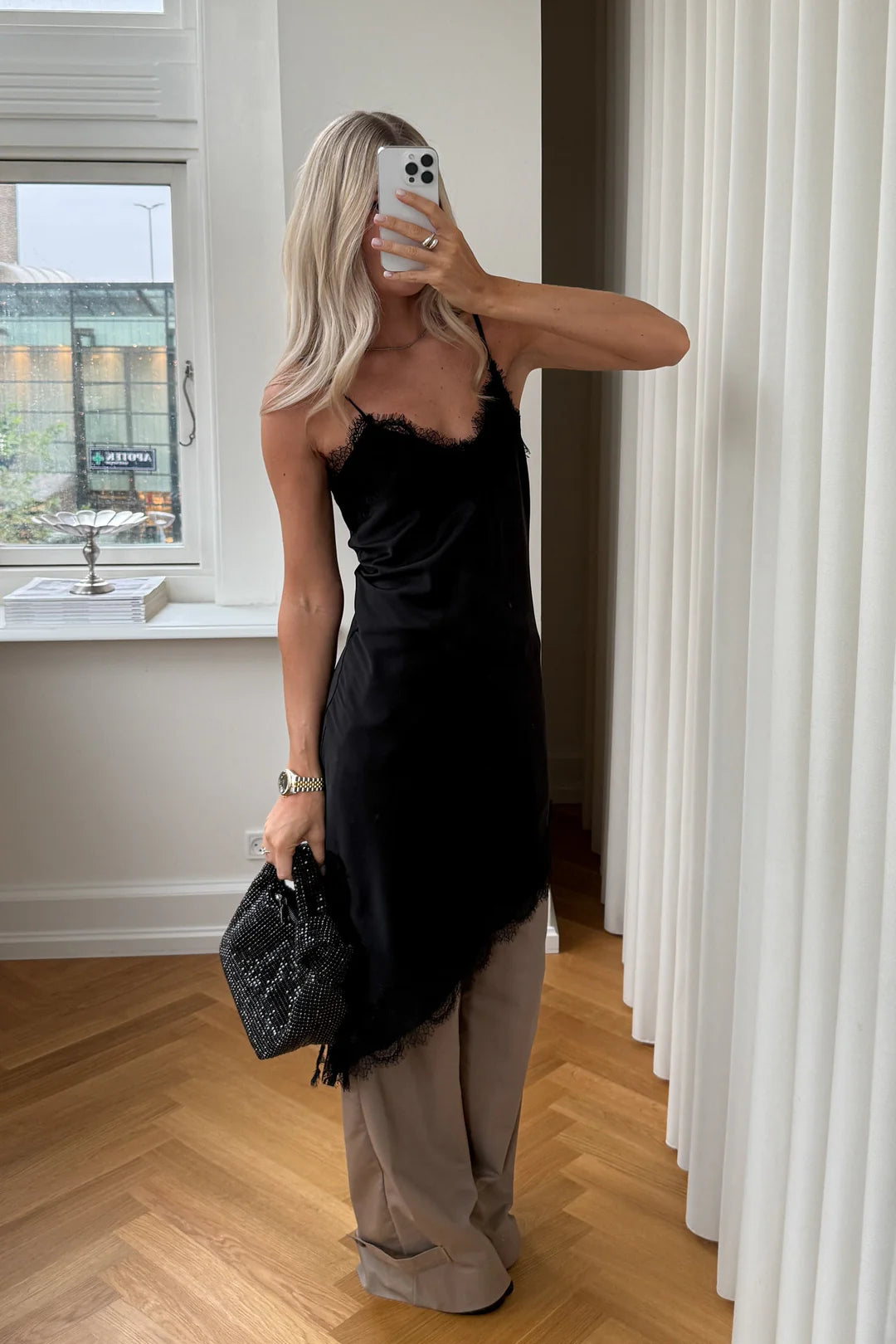 N-MERLIE DRESS BLACK