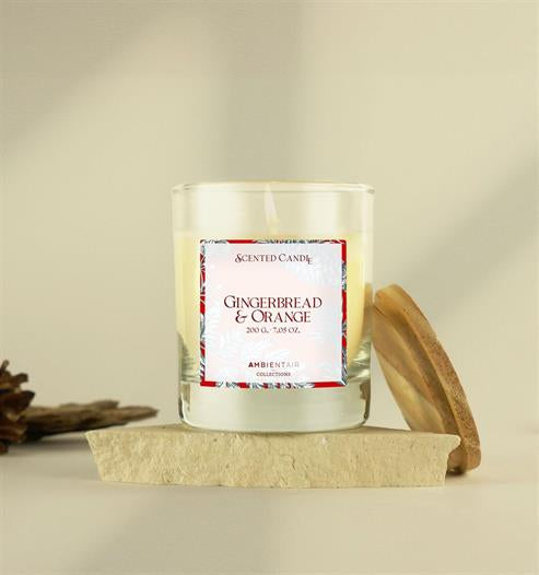 Jul-Doftljus pepparkaka & apelsin