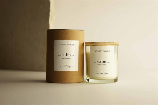 Doftljus
"Calm" Black Neroli 200g