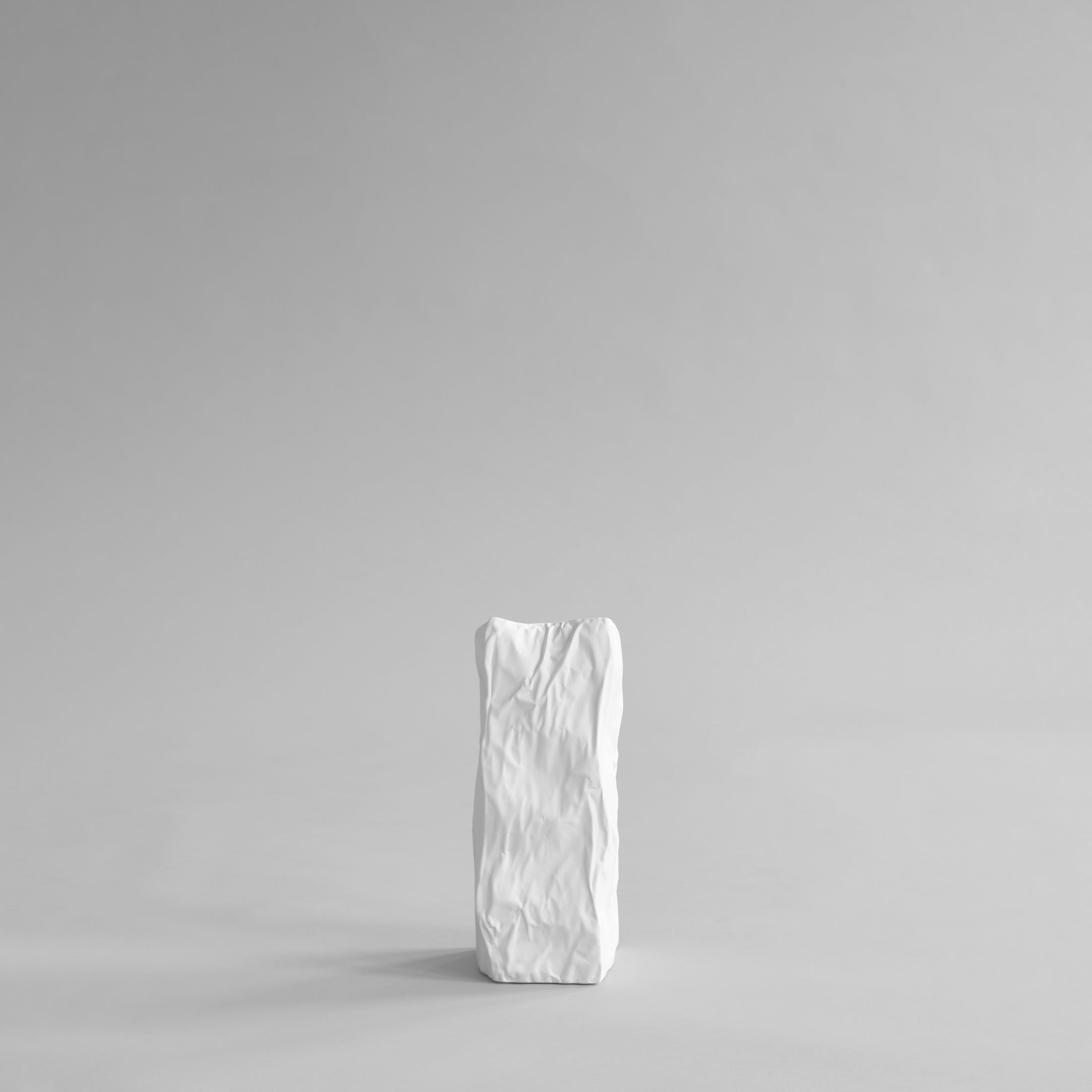 Kami Vase, Medio - Bone White