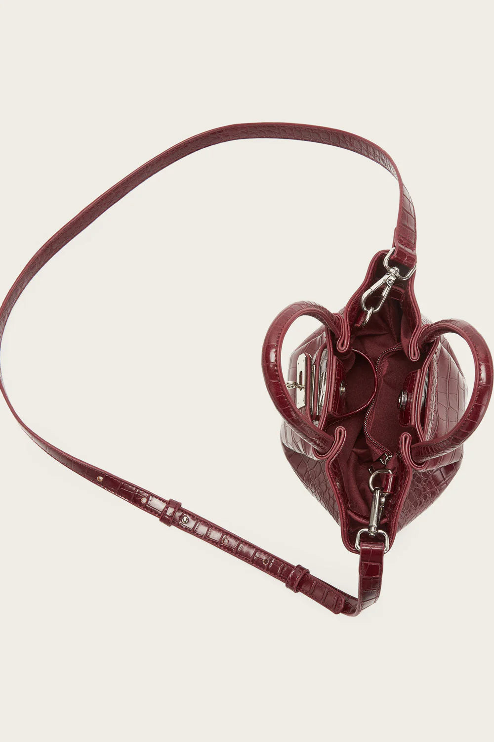 DEE BAG small Burgundy